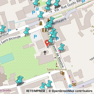 Mappa Rue Xavier de Maistre, 11100 Aosta AO, Italia (0.07083)