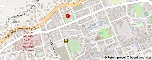 Mappa Aoste