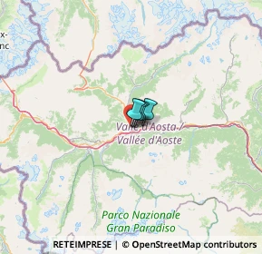 Mappa Via Martinet, 11100 Aosta AO, Italia (57.3675)