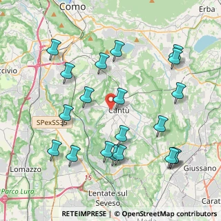 Mappa Via Colombo Cristoforo, 22063 Cantù CO, Italia (4.516)