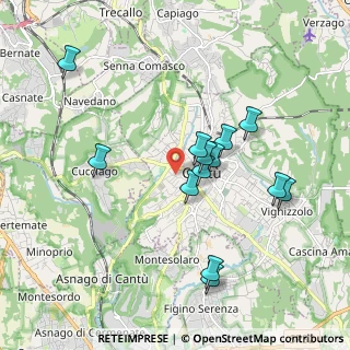 Mappa Via Colombo Cristoforo, 22063 Cantù CO, Italia (1.76769)