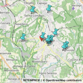 Mappa Via Colombo Cristoforo, 22063 Cantù CO, Italia (1.57273)
