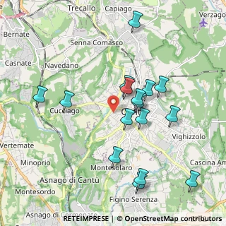 Mappa Via Don Luigi Sturzo, 22063 Cantù CO, Italia (1.9125)