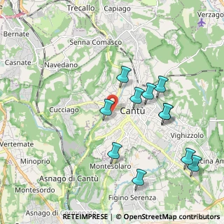 Mappa Via Don Luigi Sturzo, 22063 Cantù CO, Italia (1.99182)