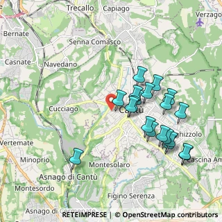 Mappa Via Don Luigi Sturzo, 22063 Cantù CO, Italia (1.883)