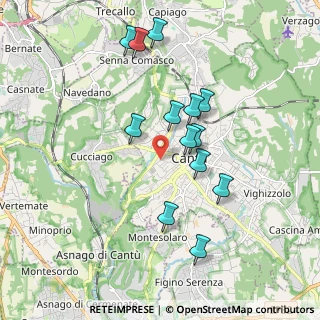 Mappa Via Don Luigi Sturzo, 22063 Cantù CO, Italia (1.71846)