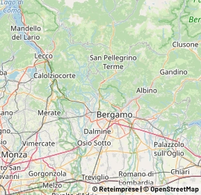 Mappa 24011 Almè BG, Italia (11.136)