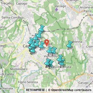 Mappa Via cascina canova, 22063 Cantù CO, Italia (1.51278)