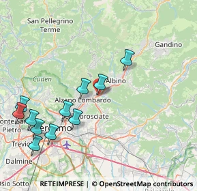 Mappa Strada Provinciale ex SS, 24027 Nembro BG, Italia (9.02727)