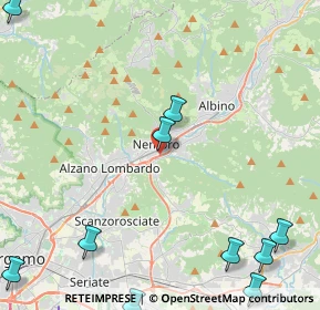 Mappa Strada Provinciale ex SS, 24027 Nembro BG, Italia (6.81455)