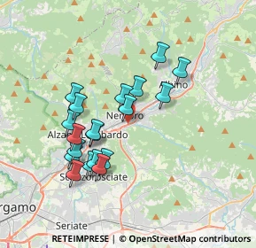 Mappa SP ex SS, 24027 Nembro BG, Italia (3.23526)
