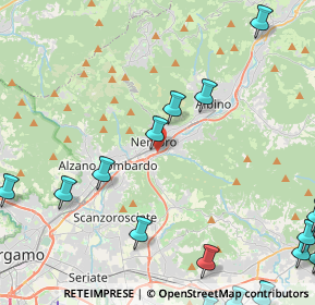 Mappa Strada Provinciale ex SS, 24027 Nembro BG, Italia (7.034)