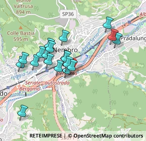 Mappa SP ex SS, 24027 Nembro BG, Italia (0.8115)