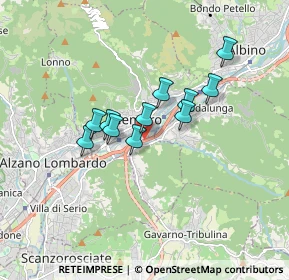 Mappa Strada Provinciale ex SS, 24027 Nembro BG, Italia (1.24273)