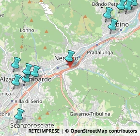 Mappa Strada Provinciale ex SS, 24027 Nembro BG, Italia (3.105)