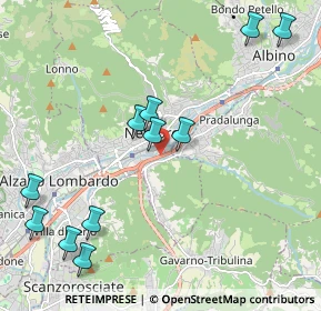 Mappa Strada Provinciale ex SS, 24027 Nembro BG, Italia (2.38364)