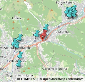 Mappa Strada Provinciale ex SS, 24027 Nembro BG, Italia (2.61059)