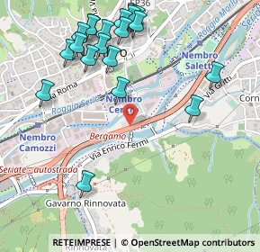 Mappa Strada Provinciale ex SS, 24027 Nembro BG, Italia (0.5995)