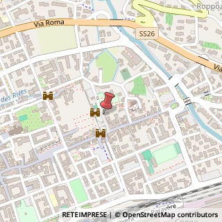 Mappa Via Hotel Des Monnaies, 11100 Aosta AO, Italia, 11100 Aosta, Aosta (Valle d'Aosta)