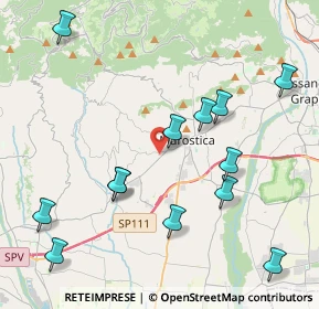 Mappa Via Tiziano Vecellio, 36063 Marostica VI, Italia (4.63308)