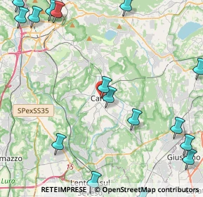 Mappa Via Roma, 22063 Cantù CO, Italia (6.772)