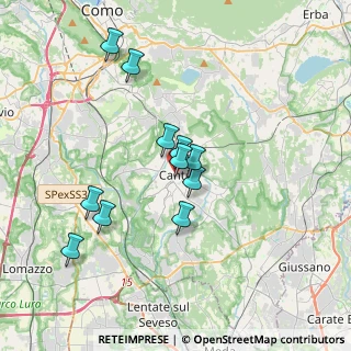 Mappa Via matteotti, 22063 Cantù CO, Italia (3.12545)