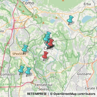 Mappa Vicolo Giulio Carcano, 22063 Cantù CO, Italia (2.60182)