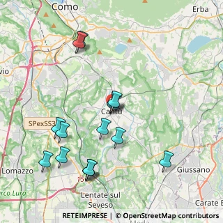 Mappa Via matteotti, 22063 Cantù CO, Italia (4.14467)
