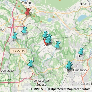 Mappa Vicolo Nava, 22063 Cantù CO, Italia (3.99)