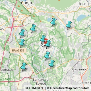 Mappa Via matteotti, 22063 Cantù CO, Italia (3.97091)