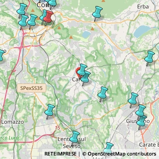 Mappa Piazza Garibaldi, 22063 Cantù CO, Italia (6.772)