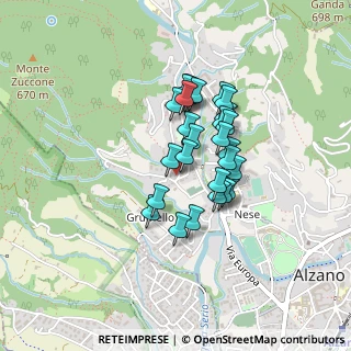 Mappa Via Don Luigi Pezzoli, 24022 Alzano Lombardo BG, Italia (0.31481)