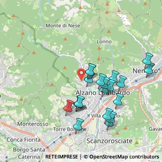 Mappa Via Don Luigi Pezzoli, 24022 Alzano Lombardo BG, Italia (1.88)