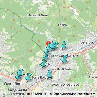 Mappa Via Don Luigi Pezzoli, 24022 Alzano Lombardo BG, Italia (1.8675)