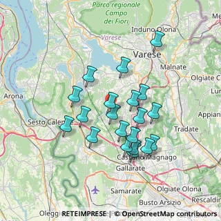Mappa 21020 Mornago VA, Italia (6.22)