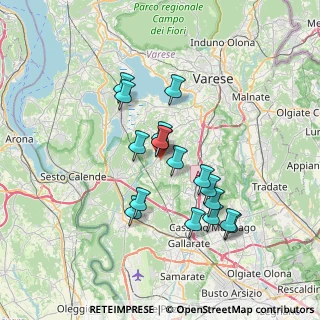 Mappa 21020 Mornago VA, Italia (6.04412)