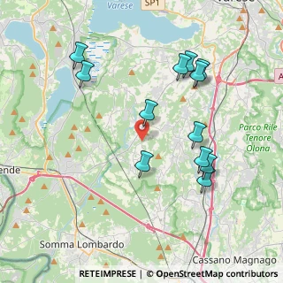 Mappa 21020 Mornago VA, Italia (4.00167)