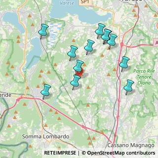 Mappa 21020 Mornago VA, Italia (3.79833)