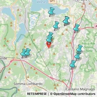 Mappa 21020 Mornago VA, Italia (4.245)