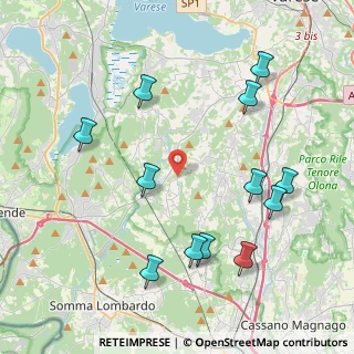 Mappa 21020 Mornago VA, Italia (4.565)