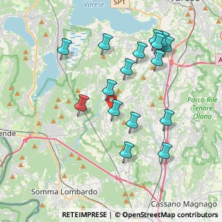 Mappa 21020 Mornago VA, Italia (3.9975)