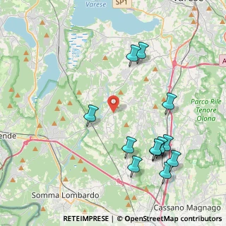 Mappa 21020 Mornago VA, Italia (4.54833)