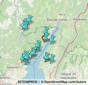 Mappa Via XXIV Maggio, 25080 Tignale BS, Italia (13.61278)