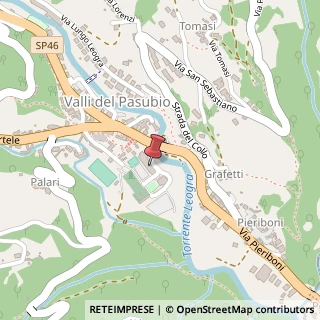 Mappa Via Monsignor Pietro Bicego, 3, 36030 Valli del Pasubio, Vicenza (Veneto)