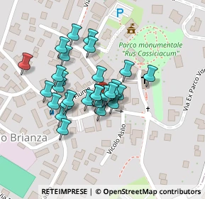 Mappa Piazza Visconti, 23893 Cassago Brianza LC, Italia (0.06897)