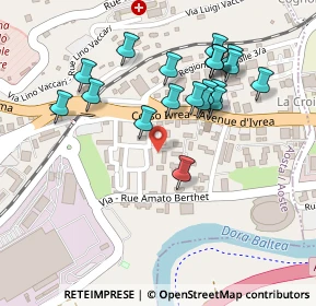 Mappa Via Buthier, 11100 Aosta AO, Italia (0.2295)