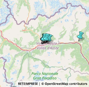 Mappa Via Buthier, 11100 Aosta AO, Italia (14.27167)