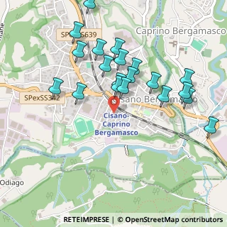 Mappa Via Sombrini, 24034 Cisano Bergamasco BG, Italia (0.491)