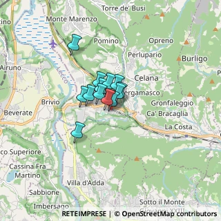 Mappa Via Sombrini, 24034 Cisano Bergamasco BG, Italia (0.83923)