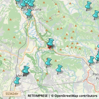 Mappa Via Sombrini, 24034 Cisano Bergamasco BG, Italia (6.804)